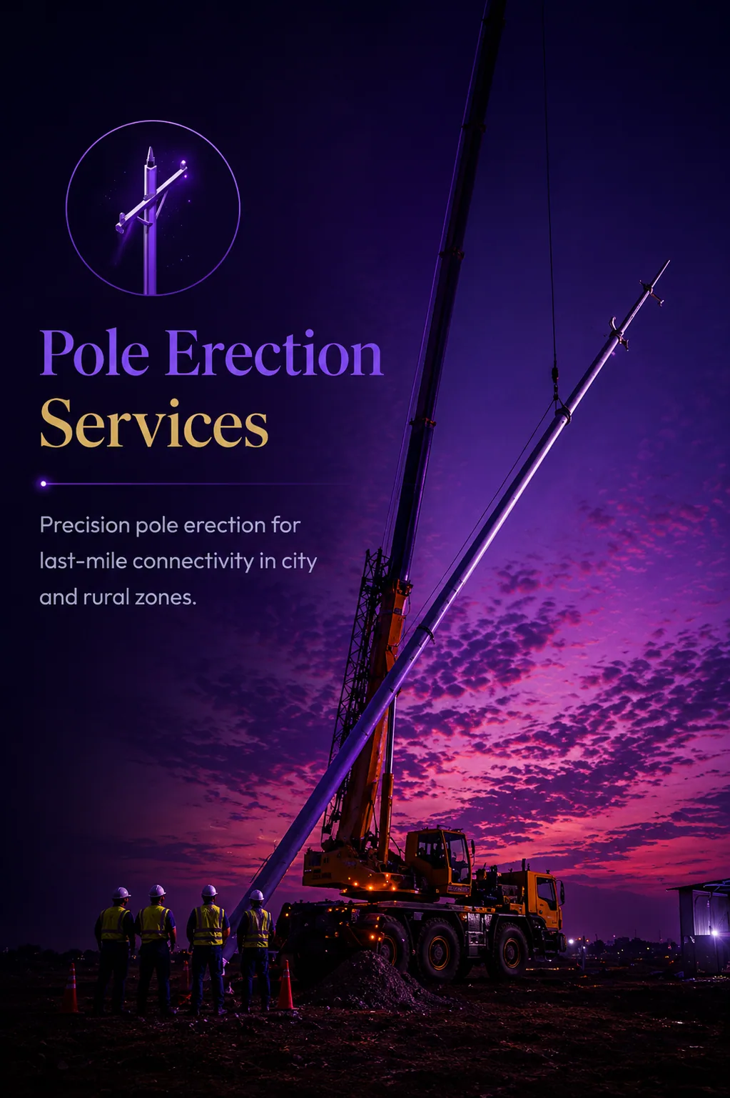 Pole Erection Services
