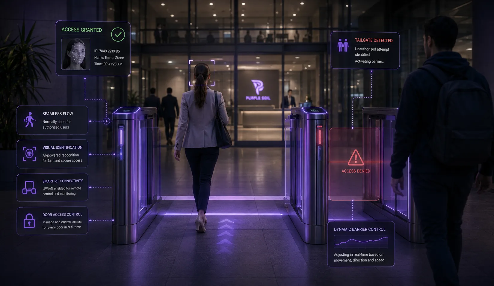 Smart access gate